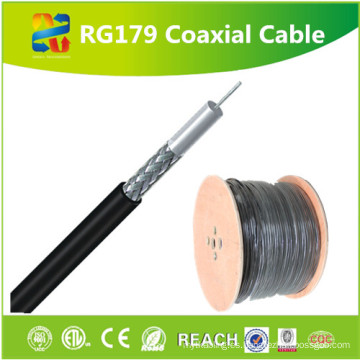 China que vende el cable coaxial Rg179 del precio bajo de alta calidad